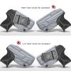 Amberide Ruger LCP2/LCPII IWB Holster,Kydex-Boltaron Inside Waistband Fit Ruger LCP2 & LCPII .380 Pistols,Secure Retention,Quick Draw,030 Adjustable Cant view 2