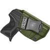 Amberide Ruger LCP2/LCPII IWB Holster,Kydex-Boltaron Inside Waistband Fit Ruger LCP2 & LCPII .380 Pistols,Secure Retention,Quick Draw,030 Adjustable Cant view 1