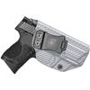 Amberide M&P M2.0 Compact IWB Holster, Kydex-Boltaron Inside Waistband Fit M&P M2.0 3.6/3.5 Compact 9mm/.40, Quick Draw, Secure Retention, 030 Cant view 1