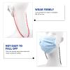 KESYOO Material Mask Glasses Chain Set 2pcs Sunglasses Chain Prevent Sliding for Outdoor Activities view 4