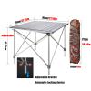 Camping Table Chairs Outdoor Folding Table Set, Portable Lift Courtyard Picnic Table, Ultra-Light and Durable Multifunctional Table (Color : Package 3) view 3
