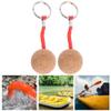 Alvinlite Floating Keychain, Floating Cork Ball Key Ring 2 Pcs Buoyant Keychain Floating Cork Keyring Water Sport Accessories for Marine Boat, Fishing, Sailing, Kayaking(#2) view 4