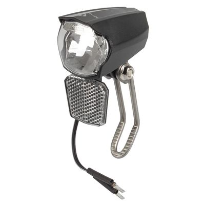 M-Wave Unisex Adult Apollon E30 E-Bike Front Light, Black, One Size