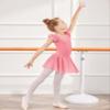 Arshiner Girls Ruffle Sleeve Ballet Dance Dress Crisscross Back Tutu Skirted Leotard view 4