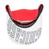 Mitchell & Ness Chicago Bulls Spot Lights Redline Snapback Adjustable Cap, Red/Grey, One Size view 4