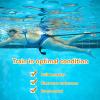Swim Training Belt, Swim Parachute Swim Resistance Bands Swim Trainer Harness Swim Resistance Training Equipment for Adults and Children view 3