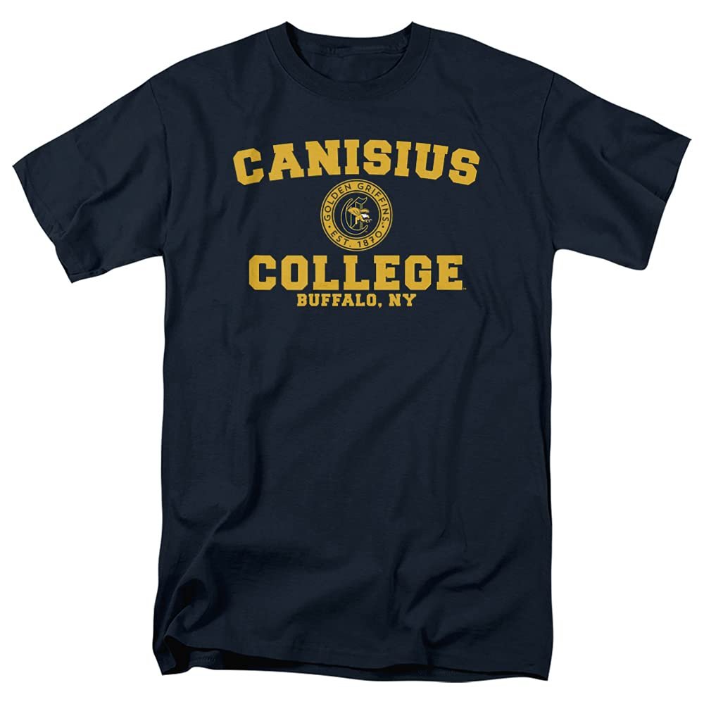 Canisius College Official Circle Logo Unisex Adult T-Shirt, Circle Logo, 4X-Large
