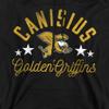 Canisius College Official Golden Griffins Unisex Adult Pull-Over Hoodie,Black, 2X-Large view 2