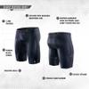 Synergy Men's Sequent Neoprene Multisport Short (Black, X-Small) view 3