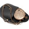 A S Handicrafts Engraved Brass & Leather Compass - To My Son - Love MOM