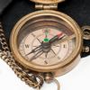 A S Handicrafts Engraved Brass & Leather Compass - To My Son - Love MOM view 3