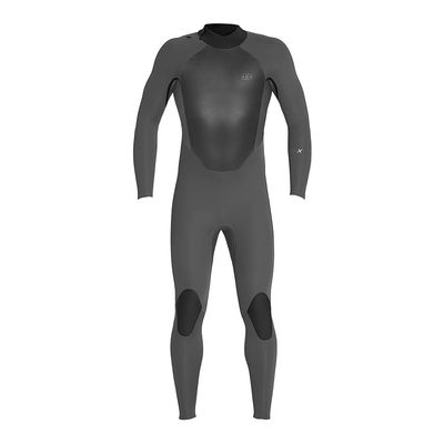 XCEL Mens Axis X Back Zip 4/3mm Fullsuit (Jet Black, Small)