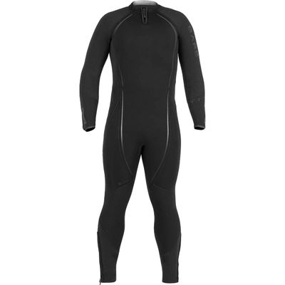 BARE 7MM Men's Reactive Wetsuit | Warmest Wetsuit Within BARE Lineup | Full Stretch Neoprene Combined with a Unique Graphene Omnired Fabric | Comfortable | Great for Scuba Diving | Black M