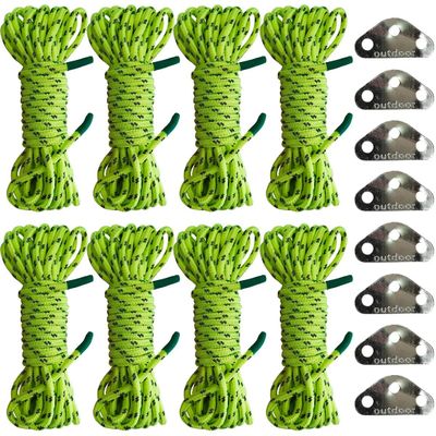 XYXXBB Heavy Duty Camping Stakes 12-Inch Tent Stakes, Forged Steel Tent Pegs Unbreakable and Inflexible, Available in Rocky Place Dessert Snowfield and Grassland (Black) (Color : Rope)