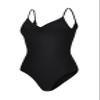 Dance Elite Camisole Leotard For Women - Lana - Womens Dance Leotard With High Leg And V-Neck (Black, Adult M) view 1