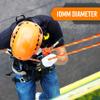 Nice C Climbing Rope, Rescue Rope, Construction Rope, Rock Climbing Rope, Static 10mm 32ft/64ft/96ft/160ft/230ft/500ft/985ft/1000ft with Carry Bag (Orange, 30M(96ft)) view 3