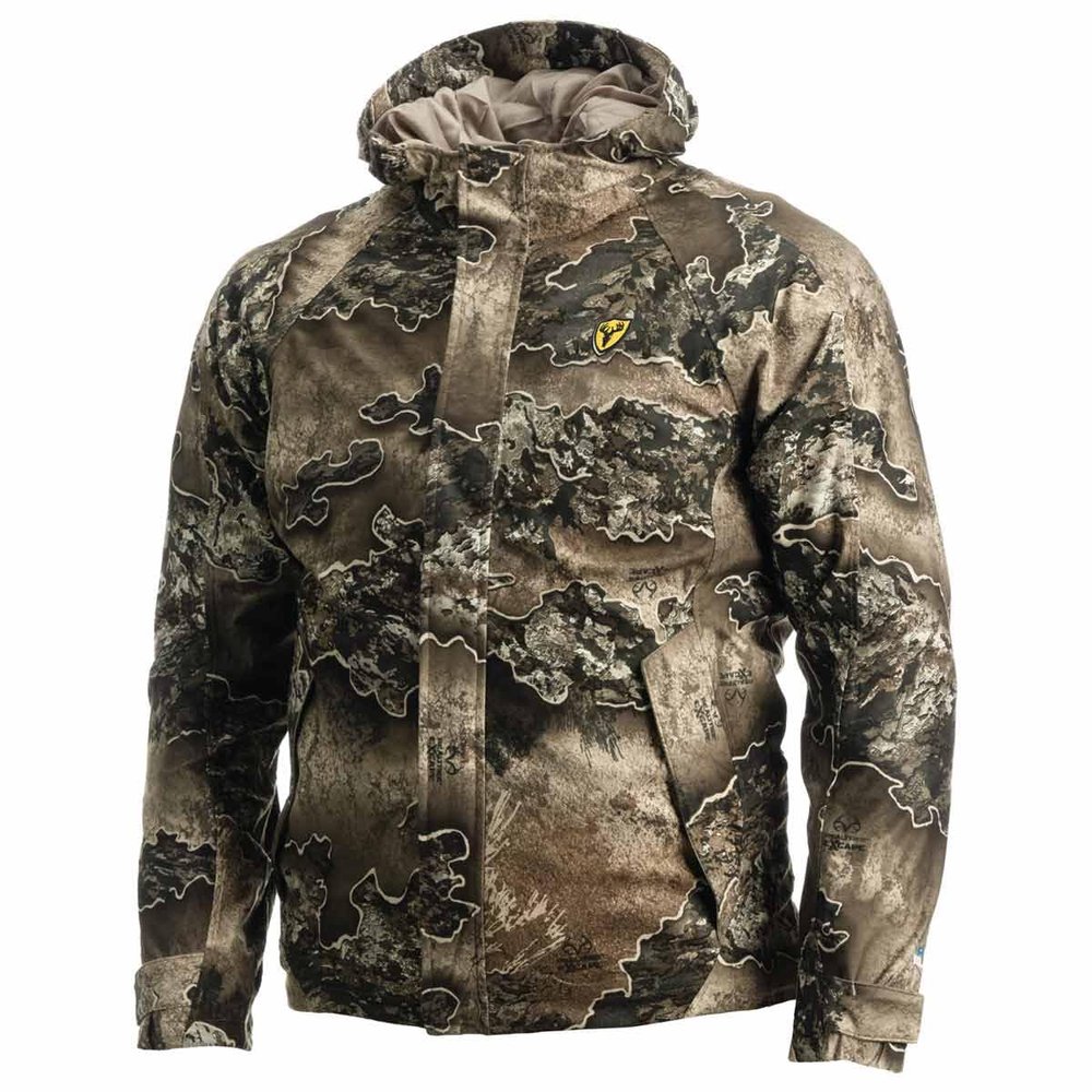 SCENTBLOCKER Drencher Waterproof Insulated 3-in-1 Camo Hunting Jacket for Men (RT Excape, XX-Large)