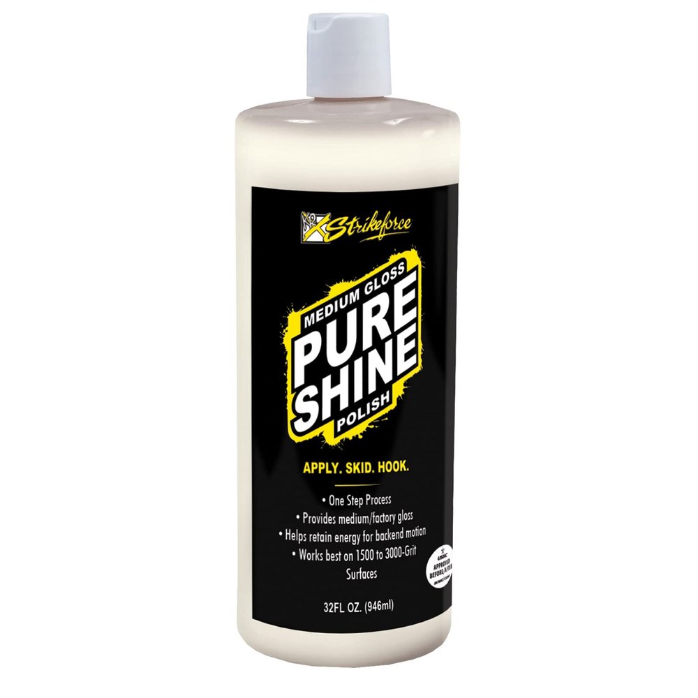 Strikeforce Bowling Pure Bowling Ball Polish (Pure Shine White, 32oz)