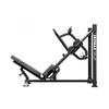 IRONAX XLP Leg Press - 45 Degree Angled Machine Compact for Fitness with Band Resistance, Black view 1