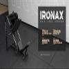 IRONAX XLP Leg Press - 45 Degree Angled Machine Compact for Fitness with Band Resistance, Black view 3