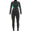 BARE 3MM Evoke Women's Wetsuit | Warmest Women's Wetsuit Within BARE Lineup | Full Stretch Neoprene Combined with a Unique Graphene Omnired Fabric | Comfortable | Great for Scuba Diving | Aqua 10