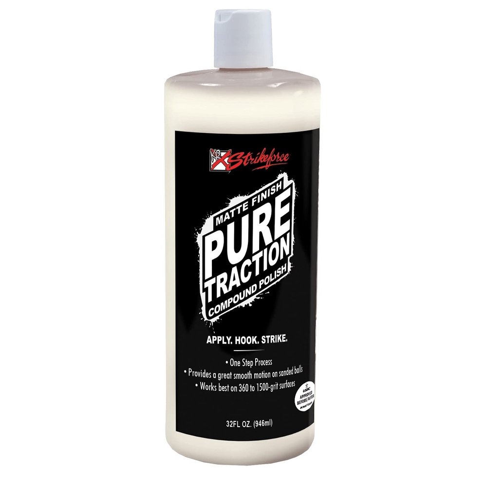 Strikeforce Bowling Pure Bowling Ball Polish (Pure Traction White, 32oz)