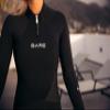 BARE 7MM Evoke Women's Wetsuit | Warmest Women's Wetsuit Within BARE Lineup | Full Stretch Neoprene Combined with a Unique Graphene Omnired Fabric | Comfortable | Great for Scuba Diving | Aqua 12+ view 3