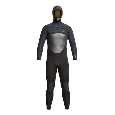 XCEL Mens Drylock Hooded 5/4mm Fullsuit (Black '21, X-Small)