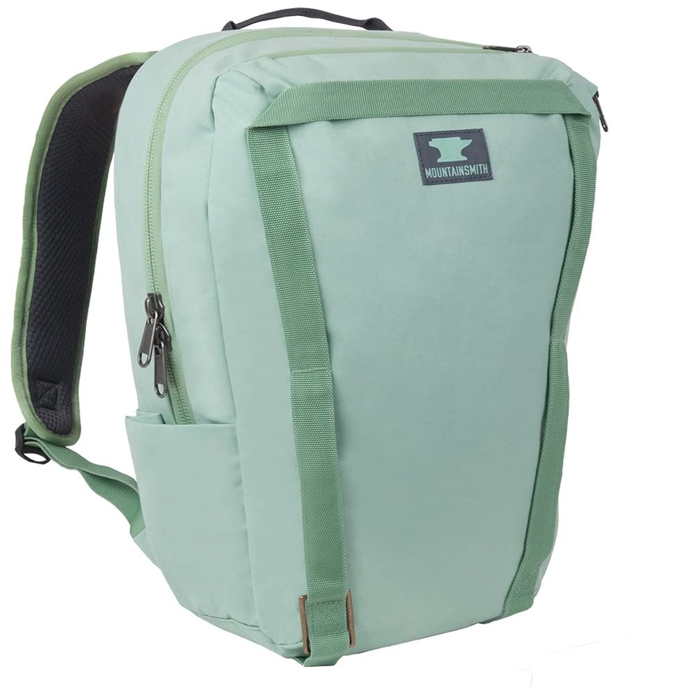 Mountainsmith Amble Pack, Casual Lightweight Backpack, Daypack for Travel, Carry On, Everyday Bag, Basil