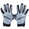 Battle Sports Beware of Dog, Black Wide Receiver Football Gloves, Ultra Stick Adult & Youth Gloves - Adult Medium, Black view 3