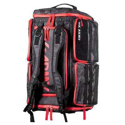 HK Army Expand Backpack Paintball Gearbag - Shroud Black/Red