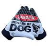 Battle Sports Beware of Dog, Black Wide Receiver Football Gloves, Ultra Stick Adult & Youth Gloves - Adult Large, Black view 2