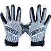 Battle Sports Beware of Dog, Black Wide Receiver Football Gloves, Ultra Stick Adult & Youth Gloves - Adult X-Large, Black view 3
