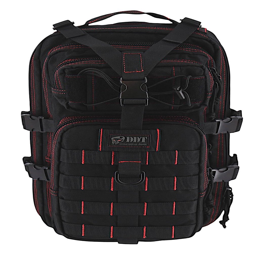 DDT Death Dealer Tactical Anti-Venom 24 Hour Assault EDC Backpack, Color Bloodline