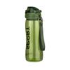 CHELIQ Water Bottle with Handle - 25 Oz - Shatterproof Tritan Material, Impact & Heat Resistant, Flip-Top Locking Lid, Leak-Proof and BPA Free Water Bottle (Saturn/Green) view 3