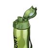 CHELIQ Water Bottle with Handle - 25 Oz - Shatterproof Tritan Material, Impact & Heat Resistant, Flip-Top Locking Lid, Leak-Proof and BPA Free Water Bottle (Saturn/Green) view 4