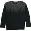 Alfani Womens Vented Hem Pullover Sweater, Black, Small view 1