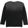 Alfani Womens Vented Hem Pullover Sweater, Black, Small view 2