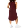 Amazon Essentials Women's Jersey Regular-Fit Sleeveless v-Neck Midi Dress (Previously Daily Ritual), Dark Red, XX-Large view 2