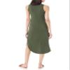 Amazon Essentials Women's Jersey Regular-Fit Sleeveless v-Neck Midi Dress (Previously Daily Ritual), Forest Green, X-Large view 2