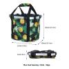 RAYMACE Bicycle Basket Dog Bike Handlebar Basket Front,Folding Detachable Quick Release Easy Install,Cycling Picnic Bag (Ananas) view 4