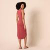 Amazon Essentials Women's Jersey Regular-Fit Sleeveless v-Neck Midi Dress (Previously Daily Ritual), Brick Red, XX-Large view 3