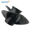 OVERSEE 48-828158A12 Propeller for Mercury New Black Max 9x10.5 Prop 6-15hp 48-828158A12 Outboard Motor view 2