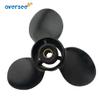 OVERSEE 48-828158A12 Propeller for Mercury New Black Max 9x10.5 Prop 6-15hp 48-828158A12 Outboard Motor view 4