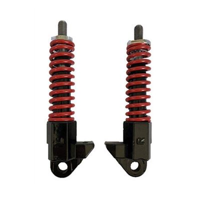 Bicycle Accessories 2 Pcs Parts Accessories Outdoor Spring Rebound Front Suspension Wheel Damping Hole Shockproof Hydraulic Shock Absorber Scooter Bike Parts (Color : 8 Inch)
