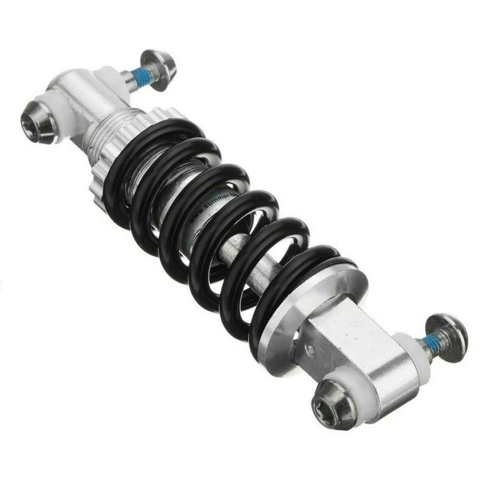 Bicycle Accessories 1 Set 125/150MM Bicycle Mountain Folding Bike Parts Rear Shock Absorber High Strength Aluminum Alloy Bike Parts (Color : 150MM)