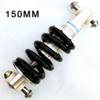 Bicycle Accessories 1 Set 125/150MM Bicycle Mountain Folding Bike Parts Rear Shock Absorber High Strength Aluminum Alloy Bike Parts (Color : 150MM) view 2