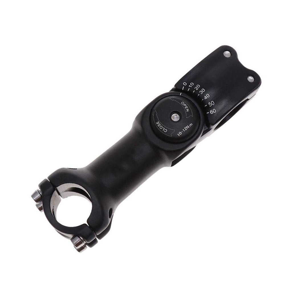 Bicycle Accessories Aluminum Alloy Adjustable Angle Bike Handlebar Stem Bicycle Handlebar Extension Riser Bike Cycling Parts Bike Parts