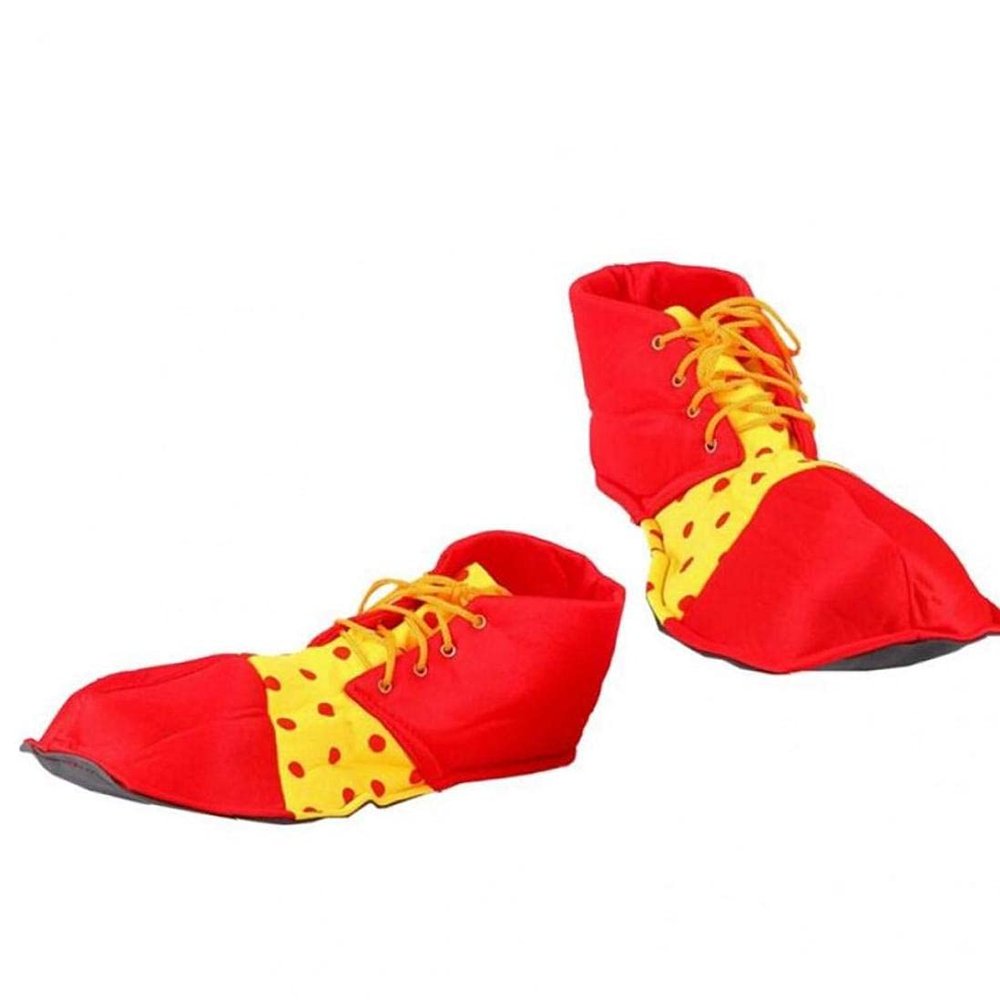 Ayrsjcl 1pair Clown Shoes Prom Performance Props Lightweight Durable Adult Dress Cosplay Party Costume for Men Women 37x18x8cm