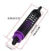 Bicycle Accessories 2Pcs Bicycle Parts 06038/106004 1/10 Alloy Shock Absorber for RC HSP 94101/94102 Scale Aluminum Bike Parts (Color : Blue) view 2